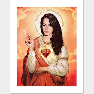 Goddess Lana Del Rey Posters and Art